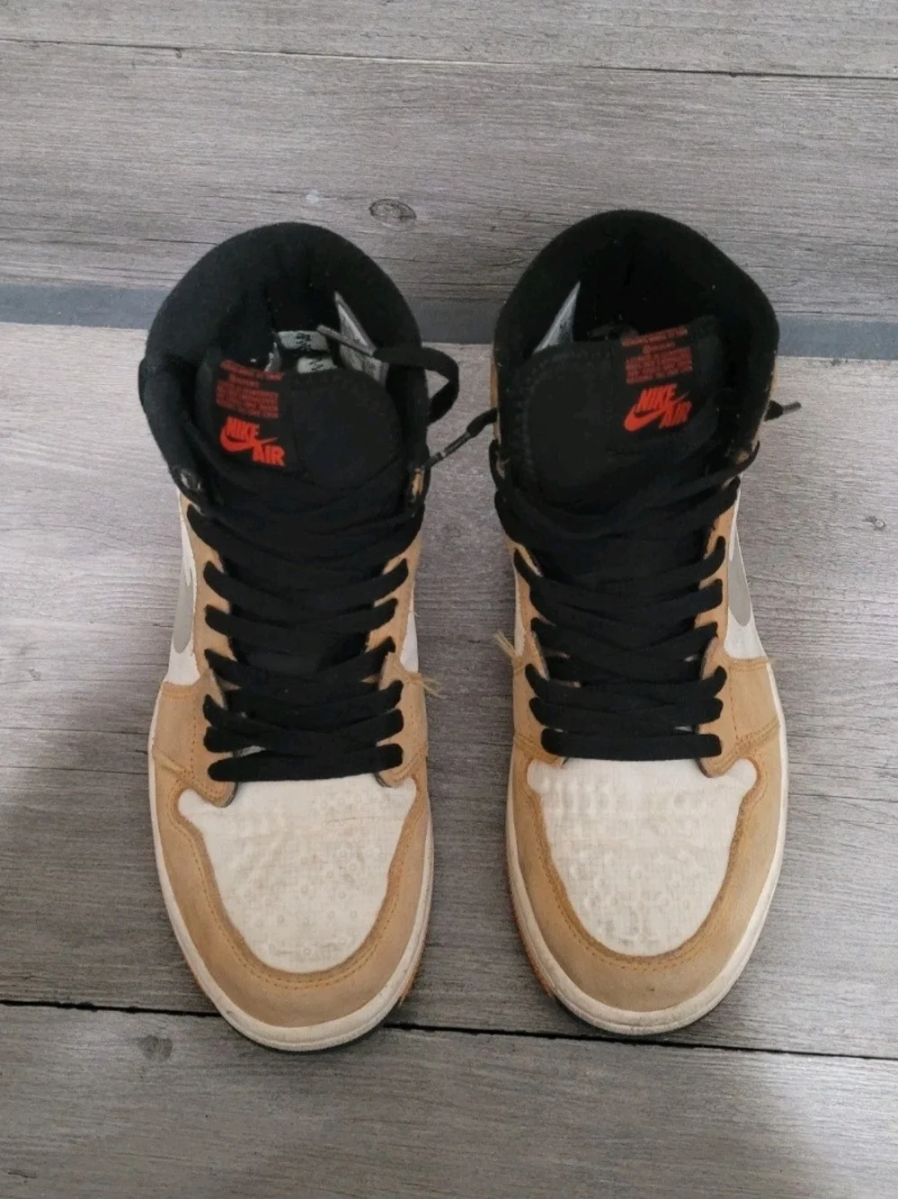 Jordan Retro 1 High Element Gore-Tex Men's Sz 8 Light Curry DB2889-700